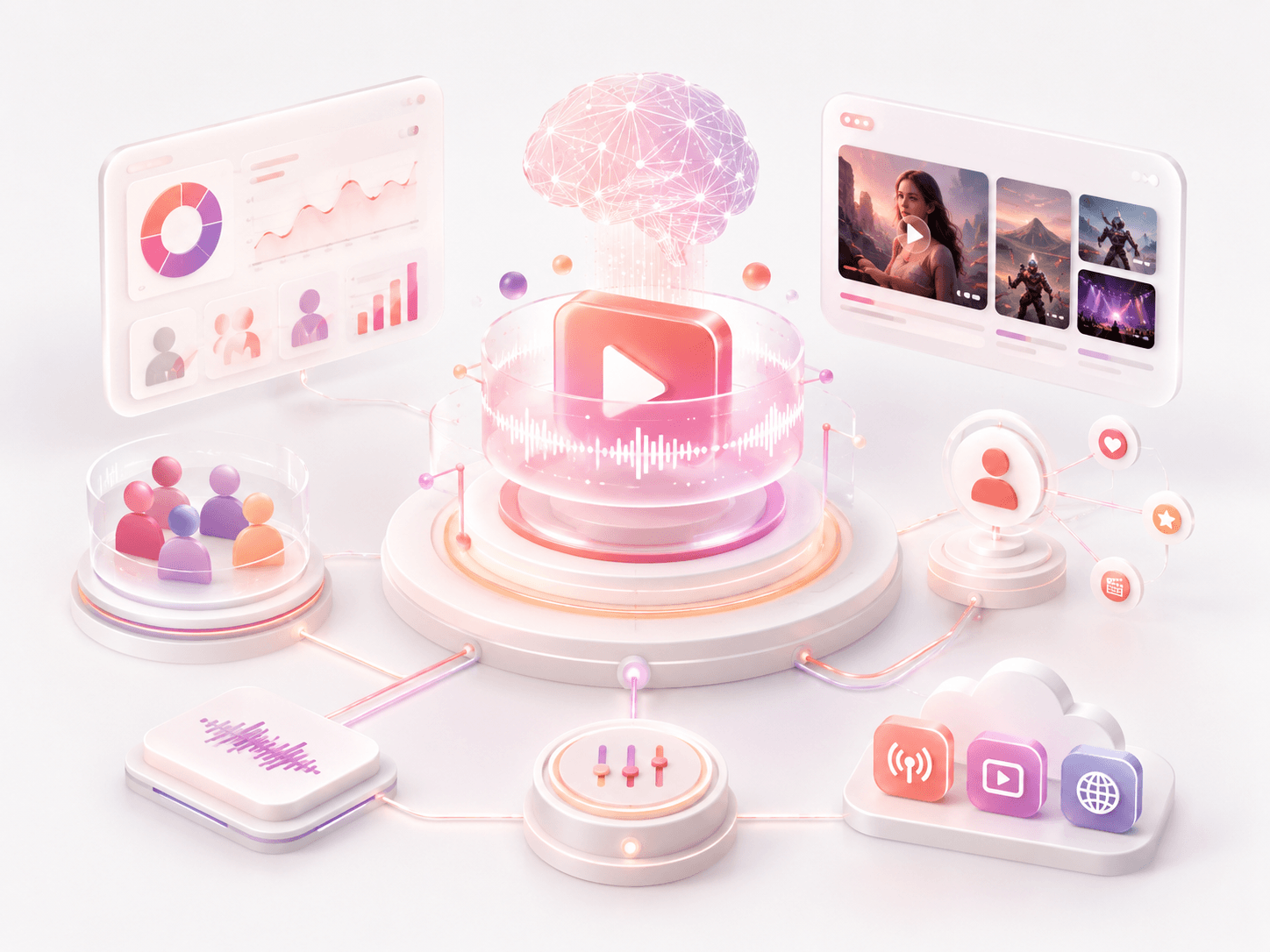 Media and entertainment AI solutions visual