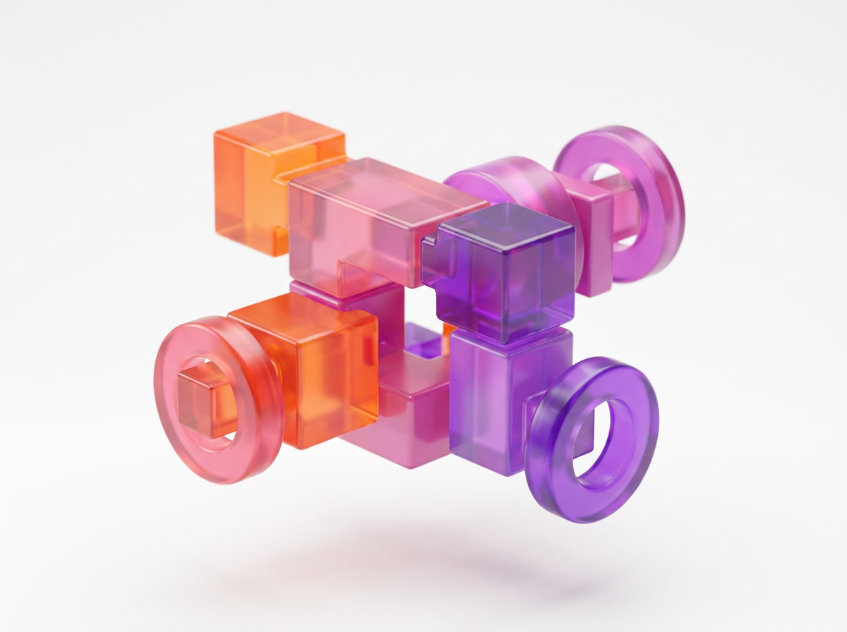 System Integration abstract 3D visual